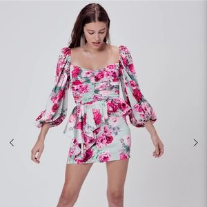 For Love & Lemons Robin Mini Dress